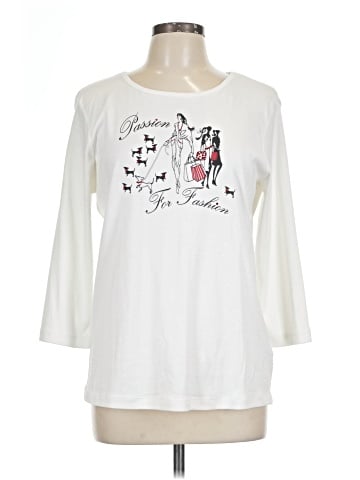 Nicole Miller 3/4 Sleeve T-Shirt (view 1)