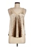 Mystree Gold Sleeveless Blouse Size M - photo 1