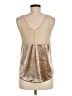 Mystree Gold Sleeveless Blouse Size M - photo 2