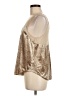 Mystree Gold Sleeveless Blouse Size M - photo 5