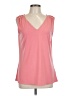 Ellen Tracy Pink Sleeveless Blouse Size L - photo 1