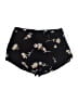 Kimchi Blue 100% Polyester Floral Black Shorts Size 6 - photo 1