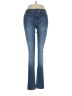 Zara Basic Hearts Blue Jeans Size 6 - photo 1