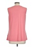 Ellen Tracy Pink Sleeveless Blouse Size L - photo 2