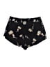 Kimchi Blue 100% Polyester Floral Black Shorts Size 6 - photo 2