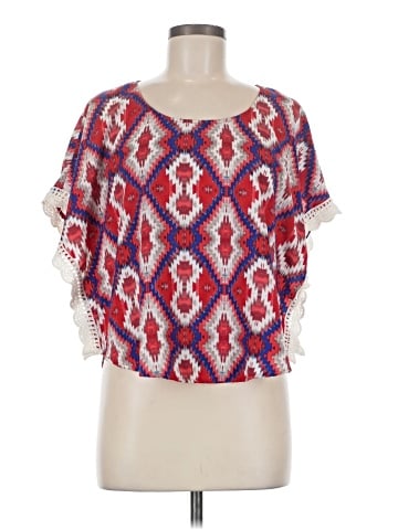 My Michelle Short Sleeve Blouse (view 1)