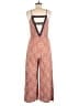 Hem & Thread 100% Rayon Paisley Orange Jumpsuit Size M - photo 2