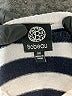 Bobeau Stripes White Black Pullover Sweater Size M - photo 7