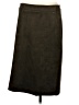 T Tahari Solid Black Formal Skirt Size L - photo 1
