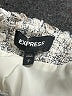 Express 100% Polyester Tweed Ivory Blazer Size S - photo 6