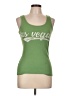 Bella 100% Cotton Green Tank Top Size L - photo 1