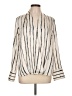 MNG 100% Polyester Ivory Long Sleeve Blouse Size 10 - photo 1