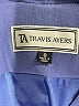 Travis Ayers 100% Silk Blue Silk Blazer Size 8 - photo 6