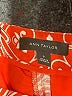 Ann Taylor Print Red Shorts Size 0 - photo 3