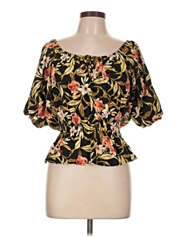 Kensie Short Sleeve Blouse (view 1)