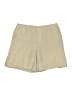 Stephanie Rogers Solid Tan Khaki Shorts Size 8 - photo 1