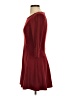 Bar III Solid Burgundy Casual Dress Size XS - photo 5