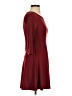 Bar III Solid Burgundy Casual Dress Size XS - photo 4