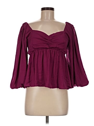 Glam 3/4 Sleeve Blouse (view 1)