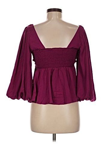 Glam 3/4 Sleeve Blouse (view 2)