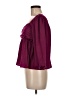 Glam 100% Polyester Burgundy 3/4 Sleeve Blouse Size M - photo 5