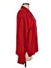Ann Taylor 100% Silk Red Long Sleeve Silk Top Size M - photo 4