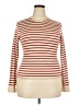 J.Crew 100% Merino Stripes Red Turtleneck Sweater Size XXL - photo 1