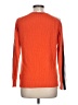 Stylus Color Block Orange Pullover Sweater Size L - photo 2