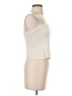 Tocca Ivory Sleeveless Silk Top Size S - photo 4