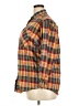 Gitano 100% Cotton Plaid Brown Long Sleeve Button-Down Shirt Size 20w - photo 5