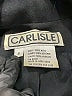 Carlisle 100% Leather Black Blazer Size 8 - photo 6