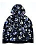 Obermeyer Floral Blue Zip Up Hoodie Size 14 - 16 - photo 1