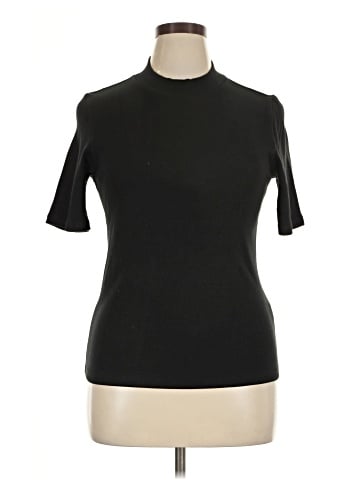 J. McLaughlin Short Sleeve Turtleneck (view 1)