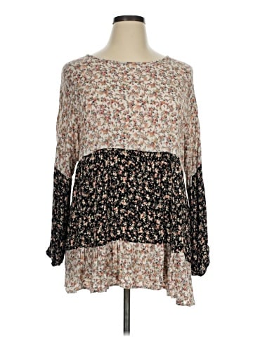 chic soul (chicsoul.com) Long Sleeve Blouse (view 1)