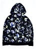 Obermeyer Floral Blue Zip Up Hoodie Size 14 - 16 - photo 2