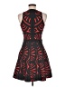 Parker Graphic Black Cocktail Dress Size M - photo 2