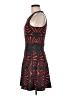 Parker Graphic Black Cocktail Dress Size M - photo 5