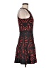 Parker Graphic Black Cocktail Dress Size M - photo 4
