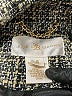 Julie Brown 100% Polyester Tweed Gold Coat Size S - photo 6