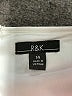 R&K Floral White Cocktail Dress Size 14 - photo 7