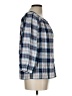 Gap Blue 3/4 Sleeve Blouse Size L - photo 4