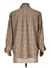 Adrienne Vittadini Polka Dots Tan 3/4 Sleeve Blouse Size L - photo 2
