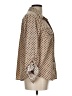 Adrienne Vittadini Polka Dots Tan 3/4 Sleeve Blouse Size L - photo 4