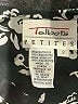 Talbots 100% Polyester Paisley Black Cocktail Dress Size 2 Petite - photo 7