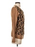 Merona Animal Print Brown Cardigan Size XS - photo 4