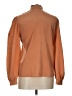 Casual Corner 100% Polyester Orange Long Sleeve Blouse Size 10 - photo 2