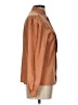 Casual Corner 100% Polyester Orange Long Sleeve Blouse Size 10 - photo 4