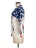 Talbots 100% Cotton Print Red Blue Pullover Sweater Size M - photo 5