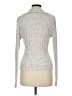 Miss Me Metallic Silver Pullover Sweater Size M - photo 2
