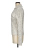 Miss Me Metallic Silver Pullover Sweater Size M - photo 5